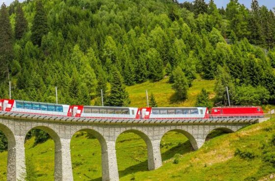 Süleyman Gündüz ile Bernina Ekspresi ile İsviçre Gezisi